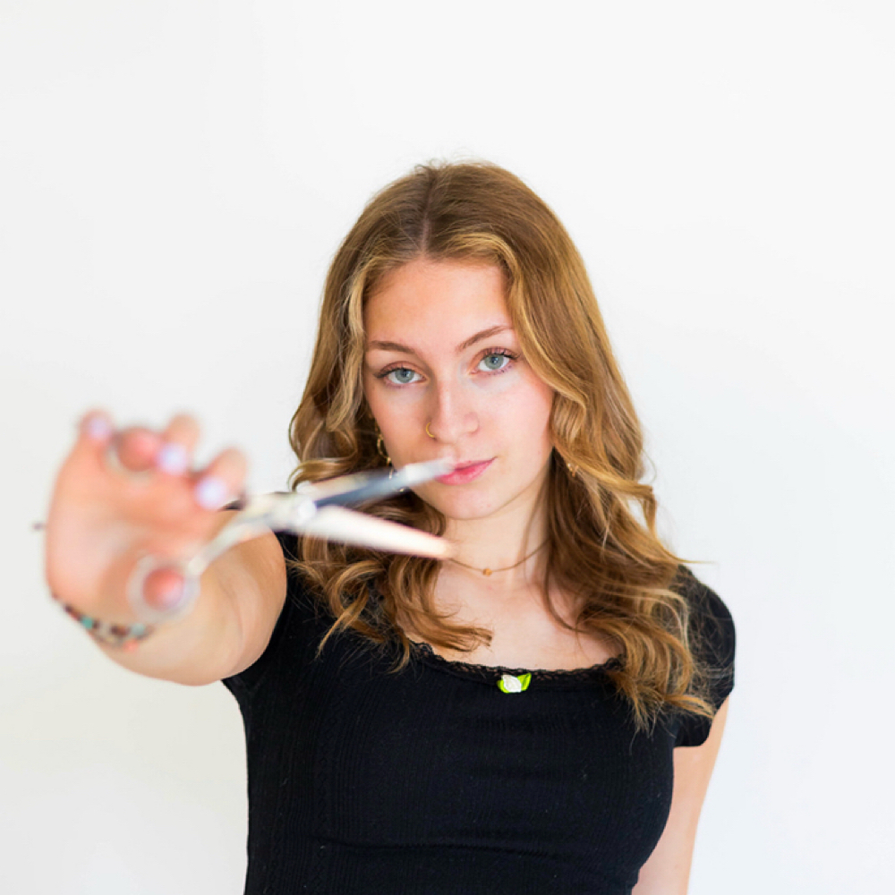Sara Martin at Rinse Hair Studio in Salem, NH
