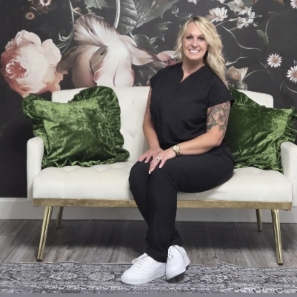 Chasity Higginbotham at Golden Body Artistry in Oak Hill, WV