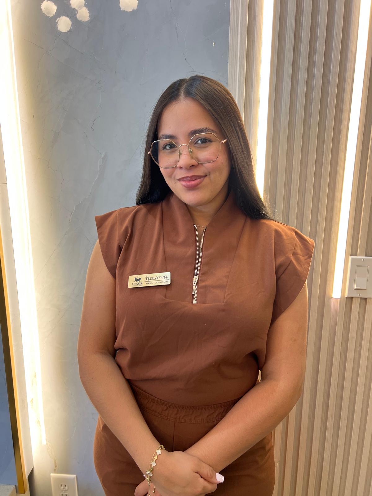 Neximar Briceño at LUXOR BEAUTY BAR in ALPHARETTA, GA