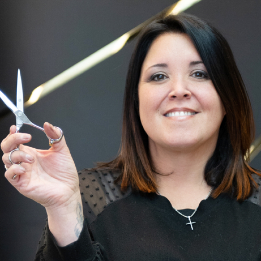 Selena Gant at Selena’s Hair Studio in hainesport, NJ