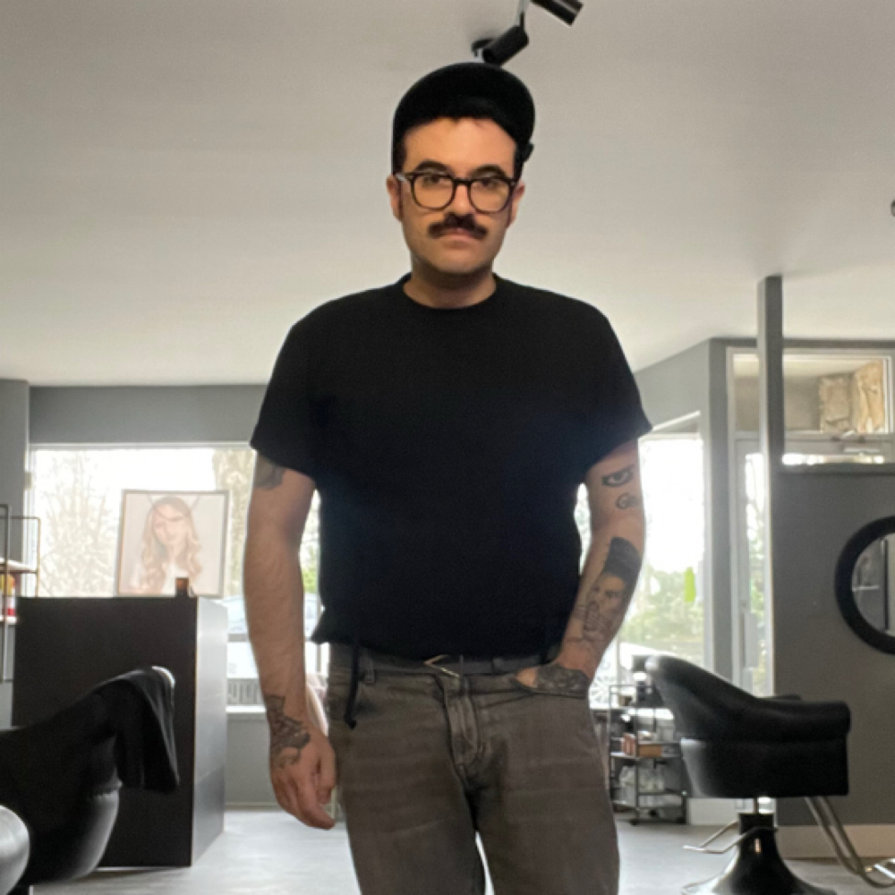 Marc Bluestein at Salon Alchemy in Verona, NJ