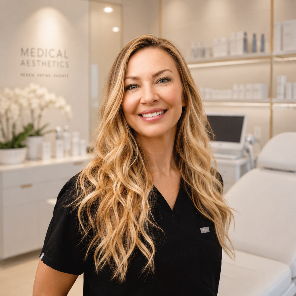 Anna Volz at TrueSkin Medspa in Leander, TX