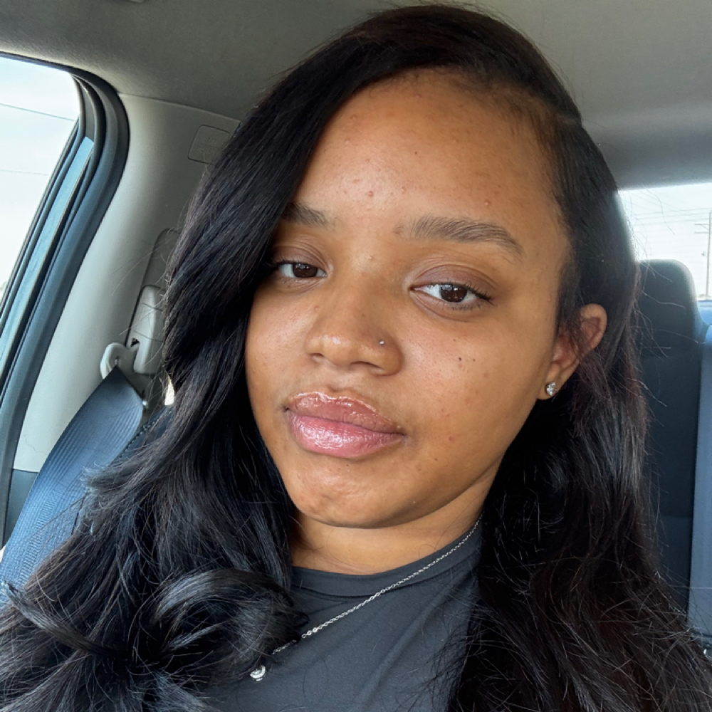 Jasmine Mulder at Texture House Salon in Spring, TX