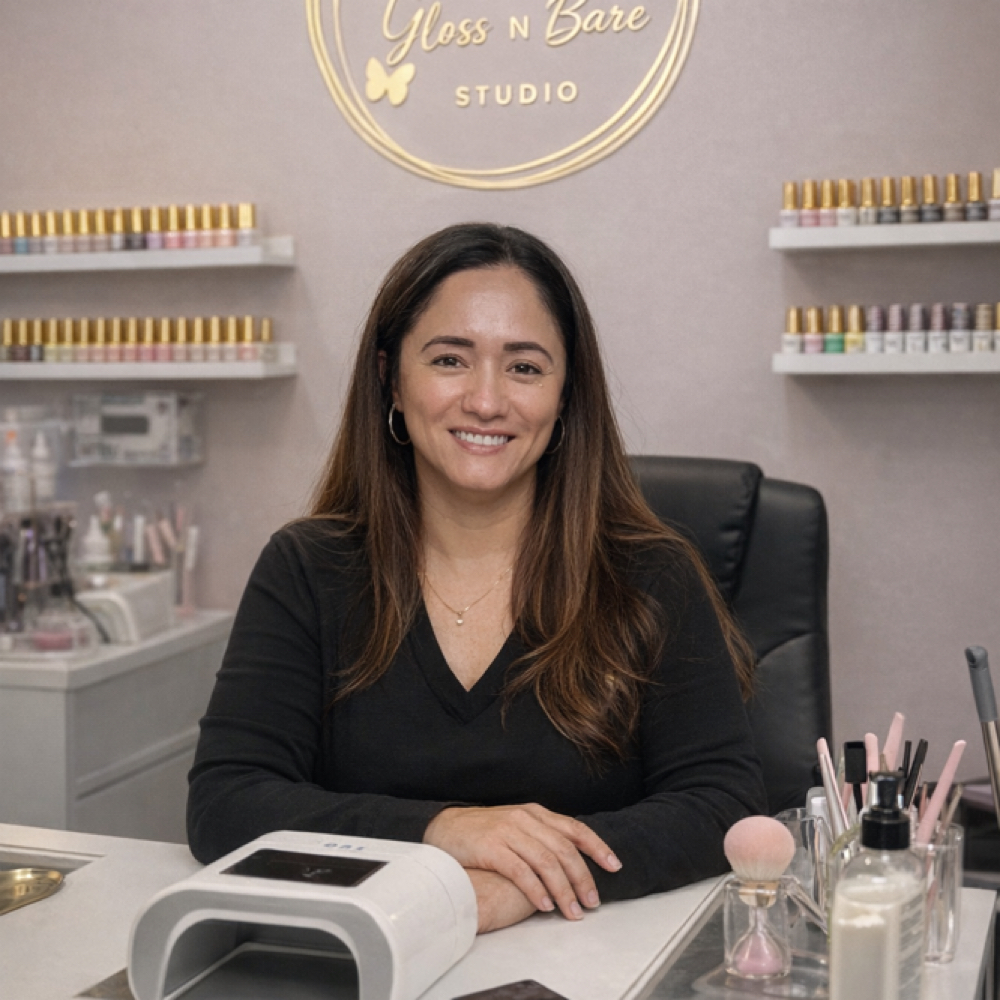 Nancy Davila at Gloss N Bare Studio in Midvale, UT