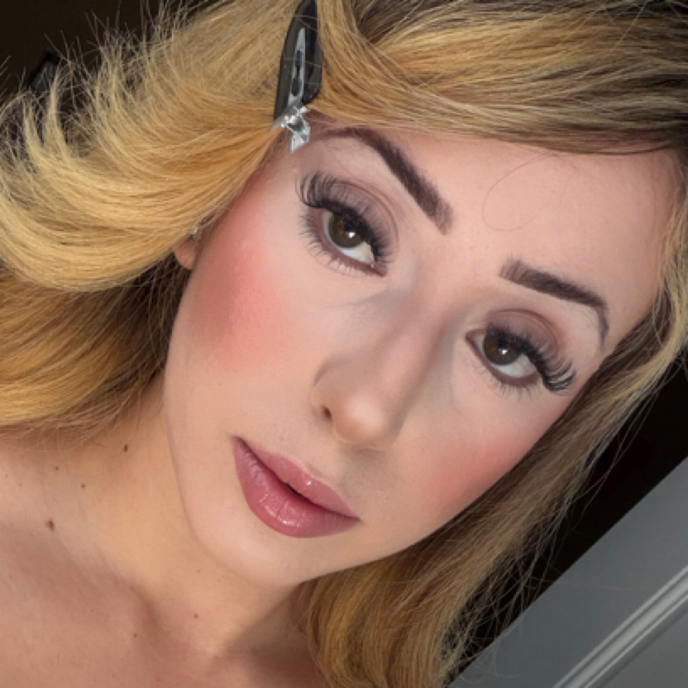 Monse Garcia at The Look Beauty Lounge in Bakersfield, CA