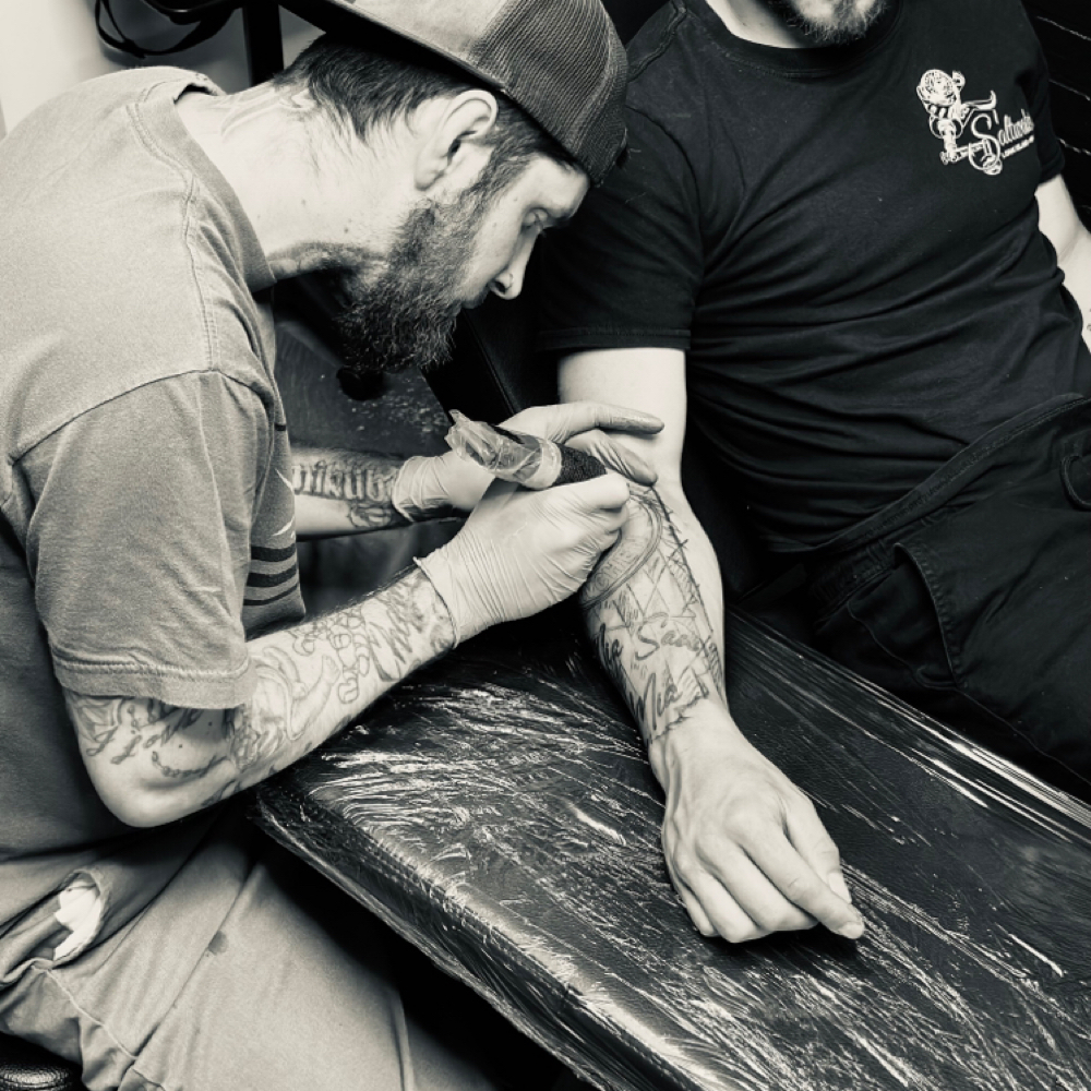 Victor Urich at SILENTINKZ Studios INC. in St. James, NY