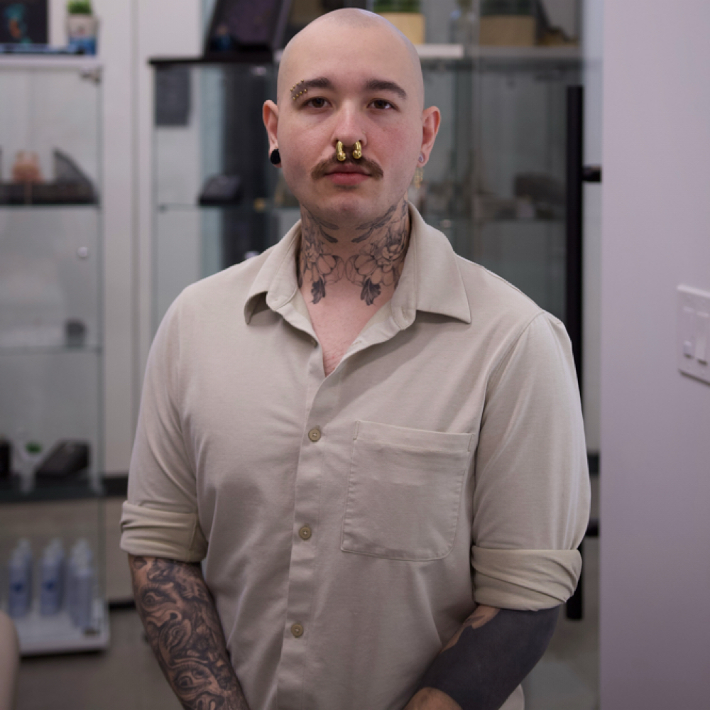 John Carlson at Vita Aurelia Piercings in Temecula, CA