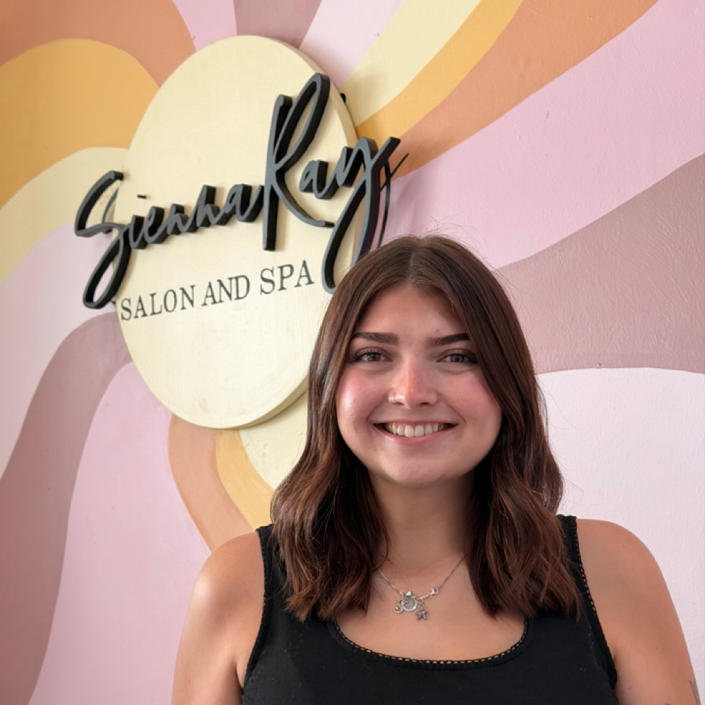Emma Natella at Sienna Ray Salon and Spa Estero in Fort Myers, FL