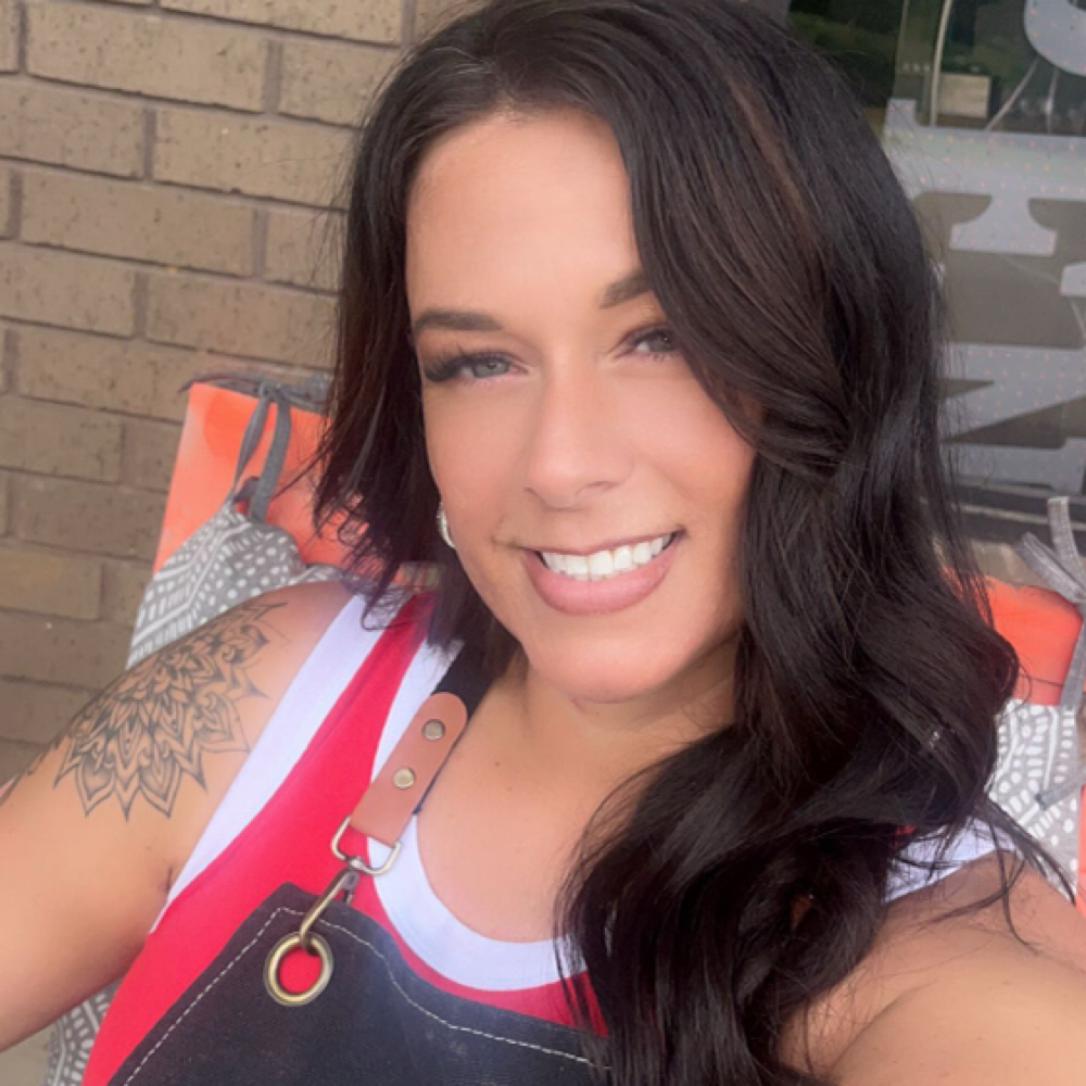 Angela Sasaki at Rockin AB Salon And Spa in Beebe, AR