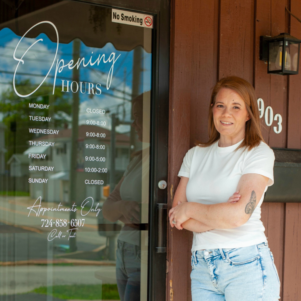 Haley Mattucci at Beauty Essential Spa in Jeannette, PA