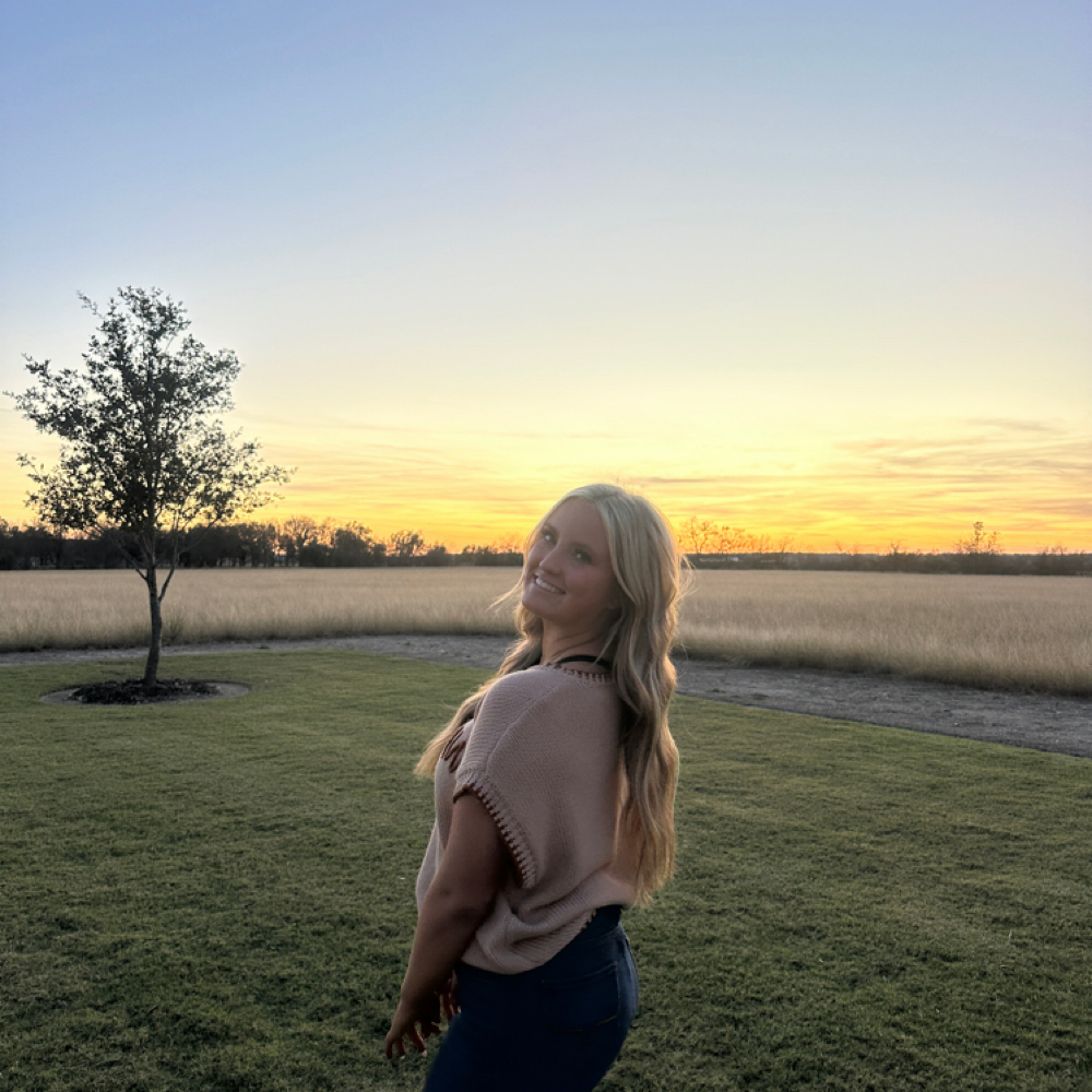Kinsey Mizell at Bangs & Co. Hair Studio in Stephenville, TX