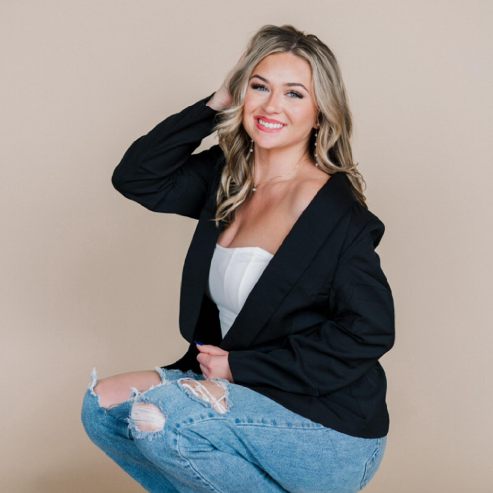 Mallory Farley at The Butterfly Loft in Fenton, MI