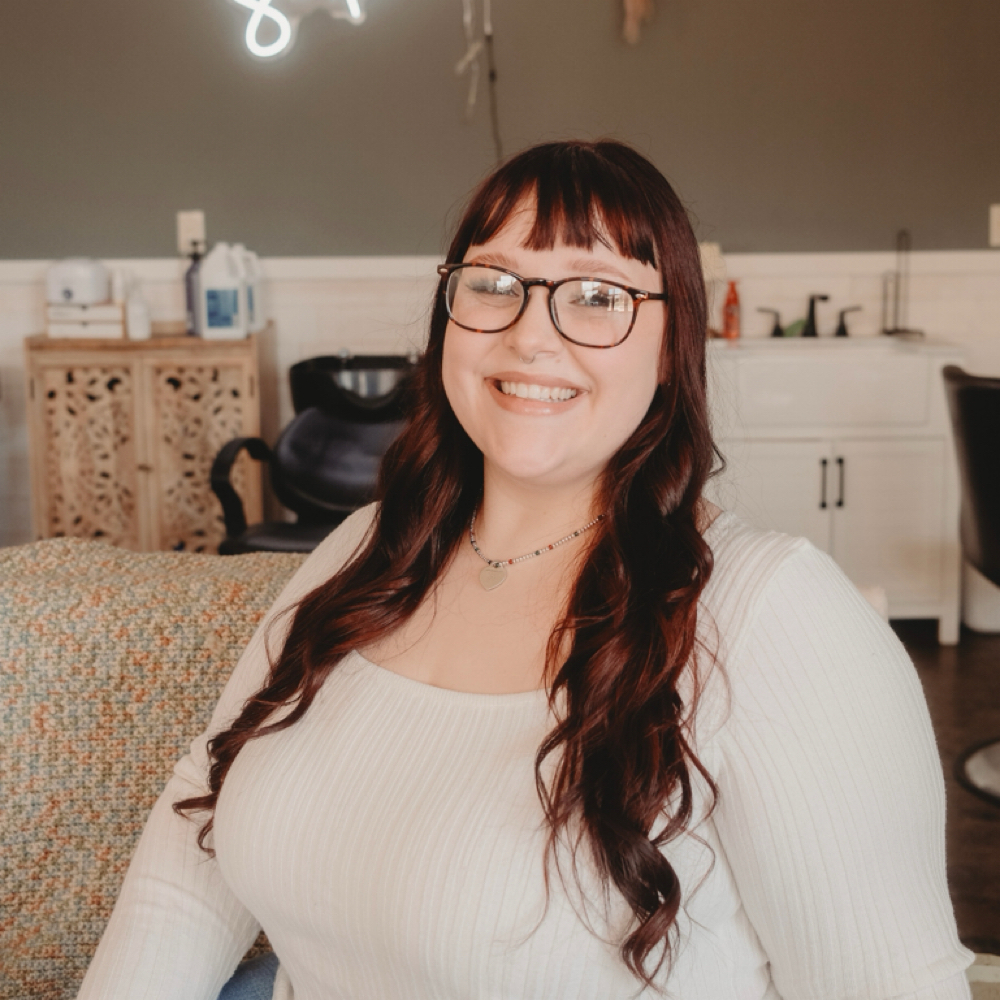 Grace King at Root 27 Salon in Whitley City, KY
