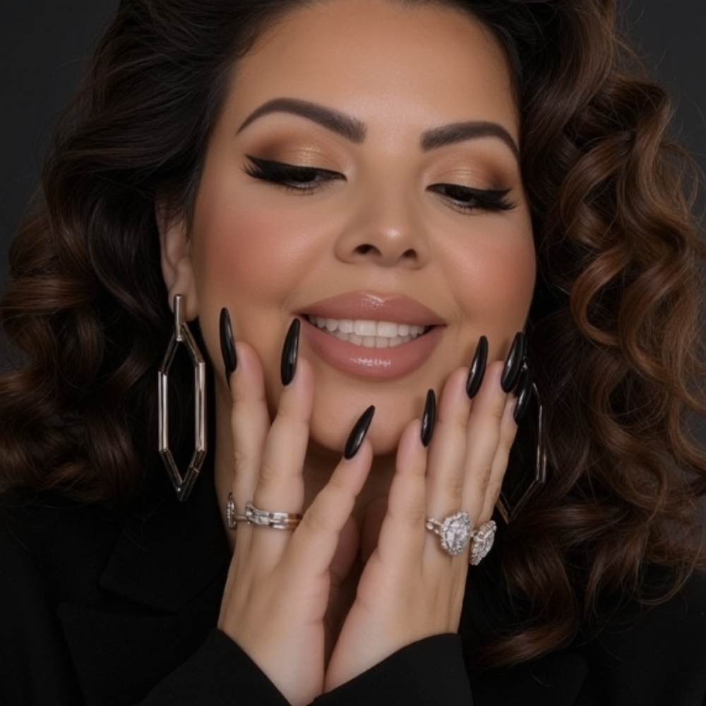 Linda Palma at LINDA PALMA NAIL STUDIO in LOS ANGELES, CA