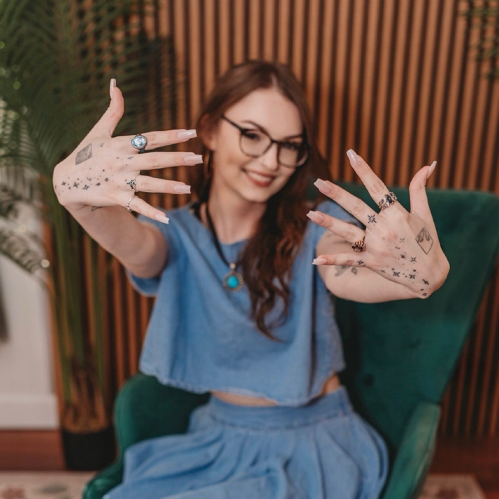 Grace Shafer at Salsa Rosa Nail Studio in New Braunfels, TX