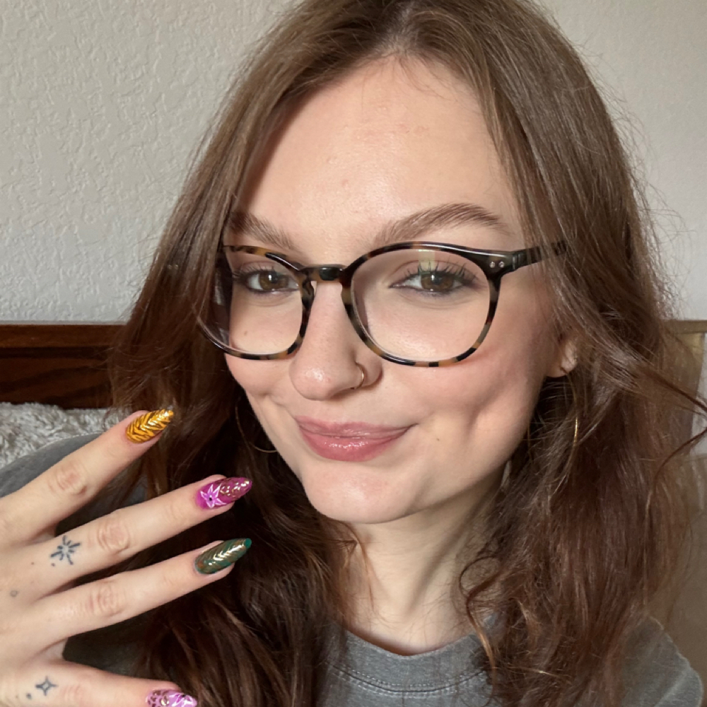 Grace Shafer at Salsa Rosa Nail Studio in New Braunfels, TX