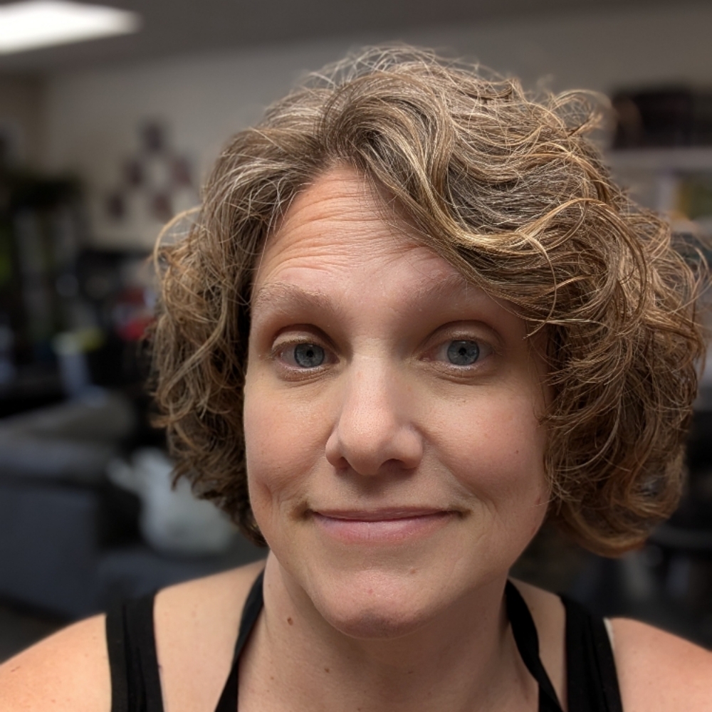 Lori Hutchison at Lori's Hair Salon in East liverpool, OH