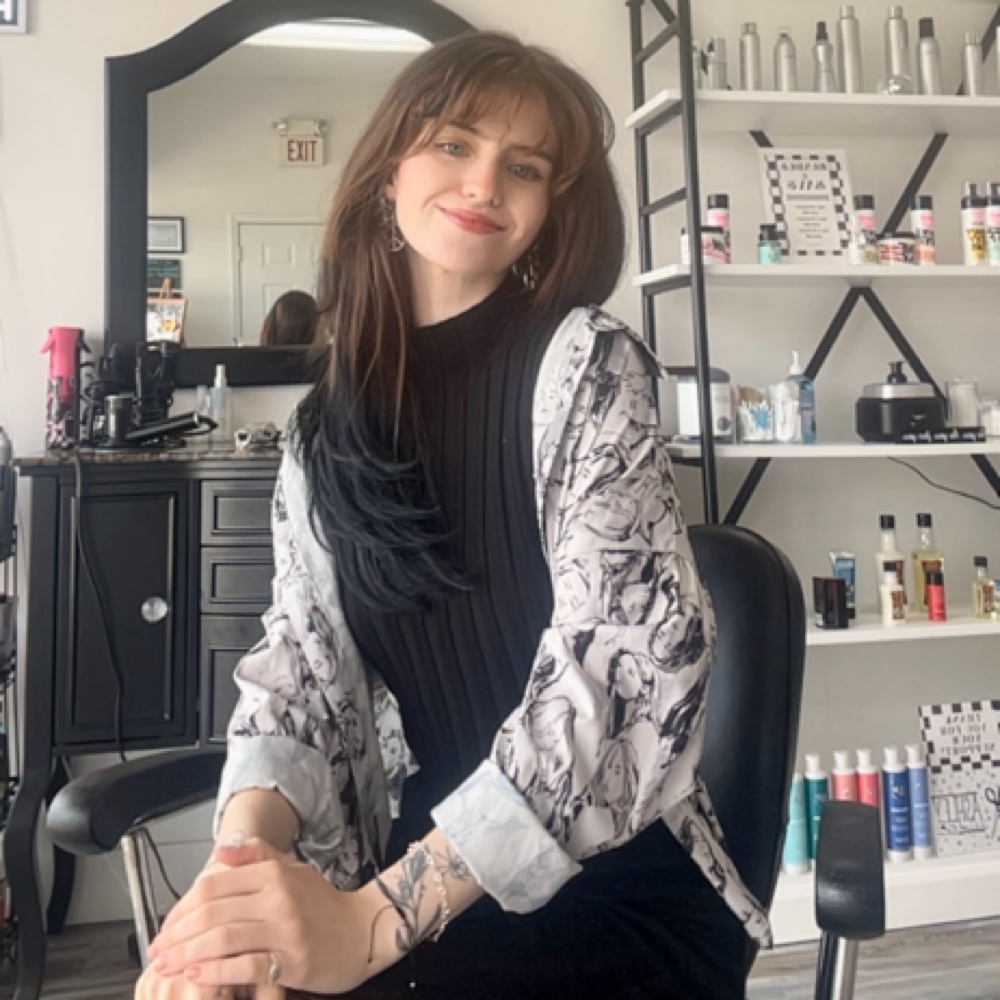 Ashley Wright at Blown Away Salon & Co. in COOKEVILLE, TN