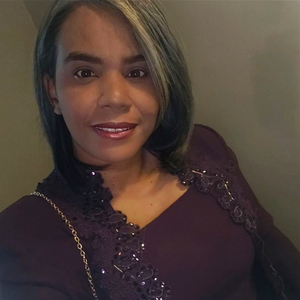 Yildra C at Luisiany's Dominican Beauty Salon in Philadelphia, PA