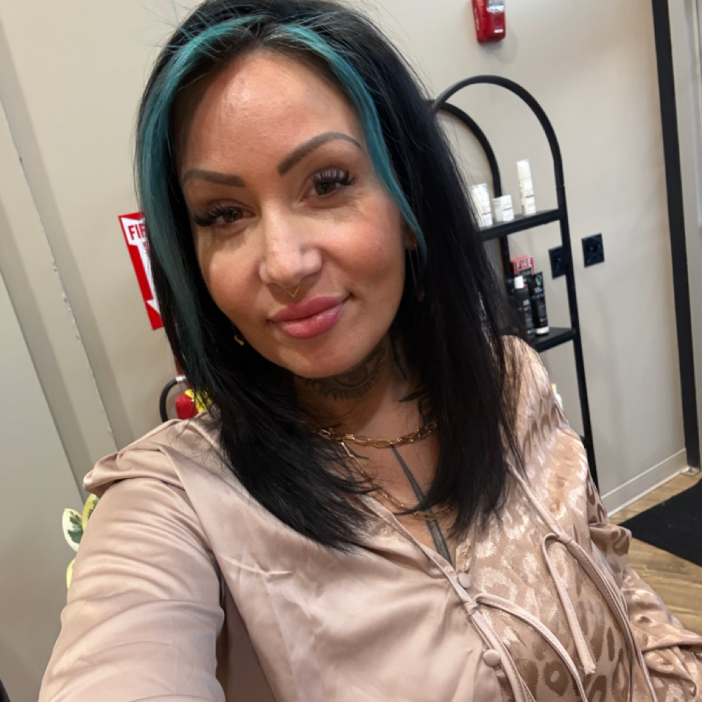 Ceriana Heath at Hype Hair Society. in Westfield, MA