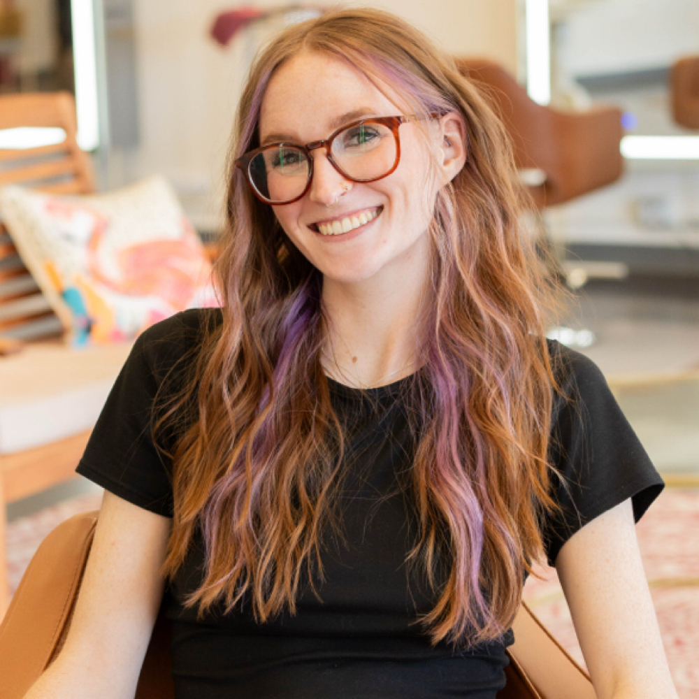 Madeline Homsley at Haven & Hue Hair Salon in Reno, NV