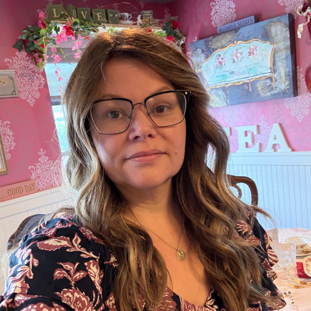 Heather Mahn at Feather Wax Shoppe in Oceanside, NY