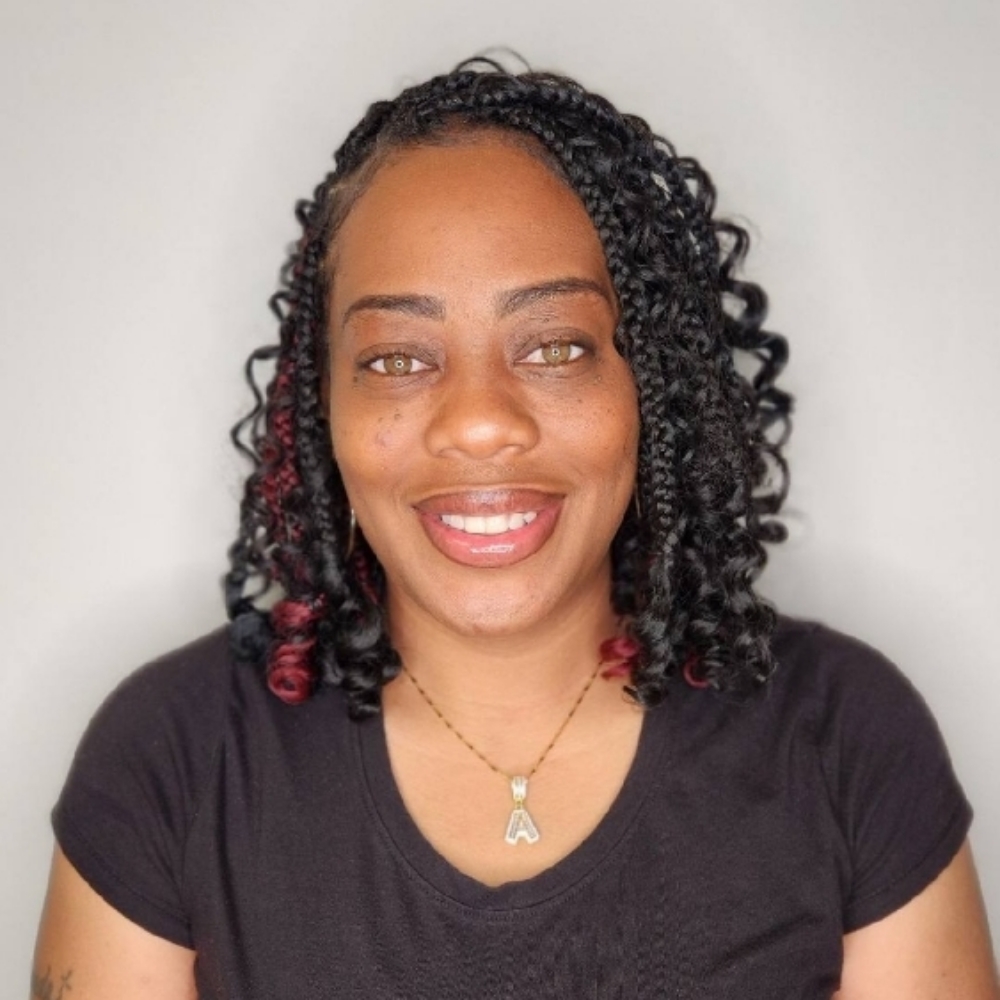 Rayshunda Hudson at Creations Salon Studio in Lilburn, GA