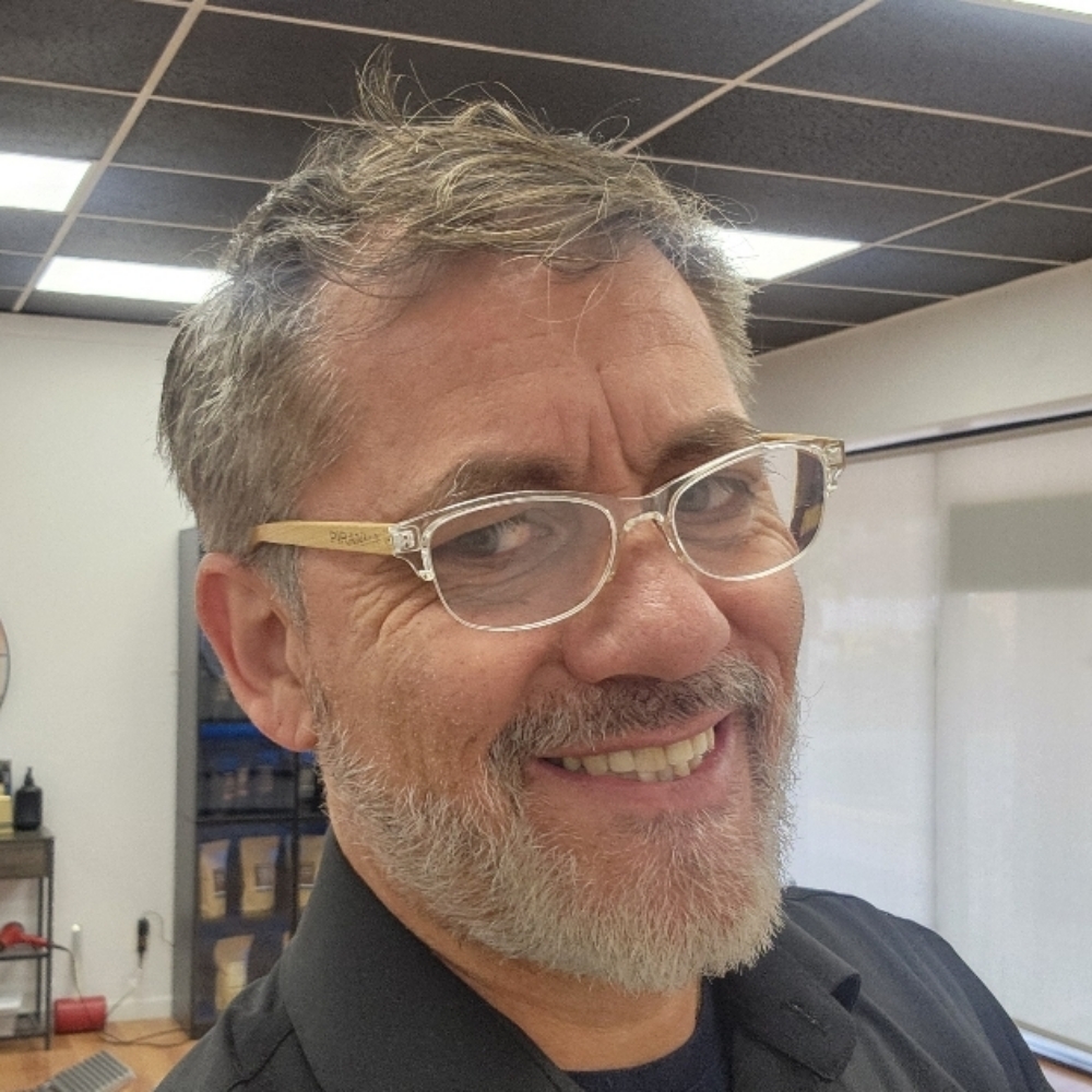 Esteban Moreno at Men's Corner Classic Haircuts in St George, UT