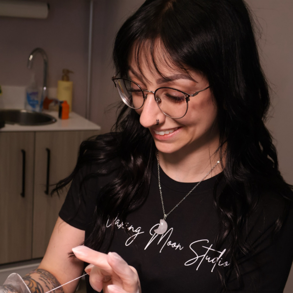 Christina . at Waxing Moon Studio in Merrick, NY