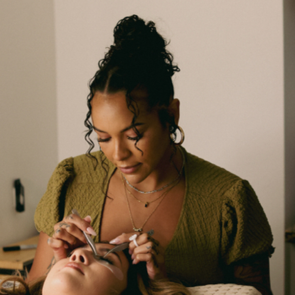 Tiana Romkee at SALT Beauty Co in Newport Beach, CA