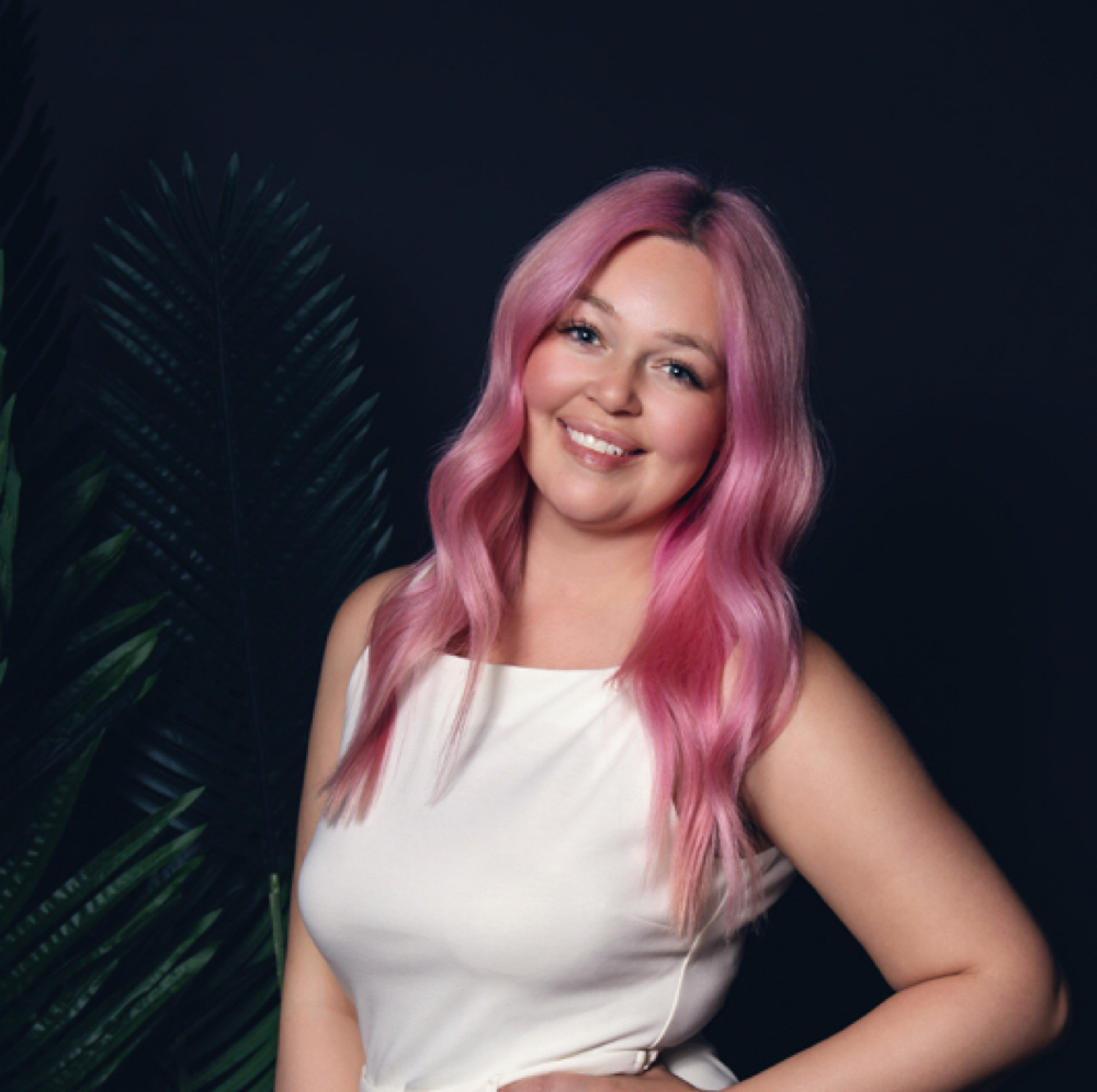 Kaycee Cox at Salon Blue Spa & Refillery in Panama City beach, FL