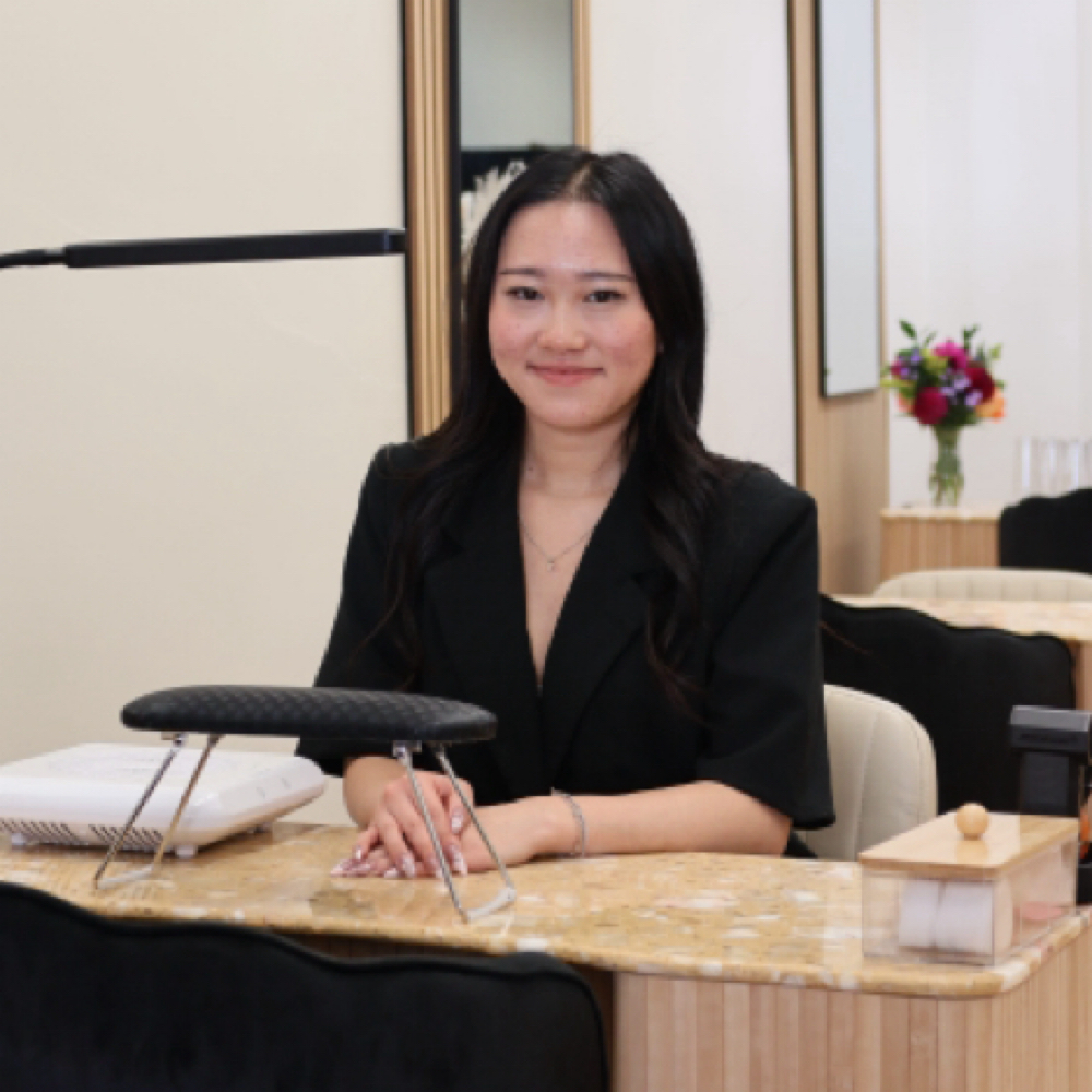 Eliana Yang at Polished Nail + Beauty Bar in Marion, NC