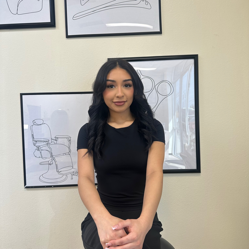 Malery Belmares at Hair IQ Salon & Spa in Weslaco, TX