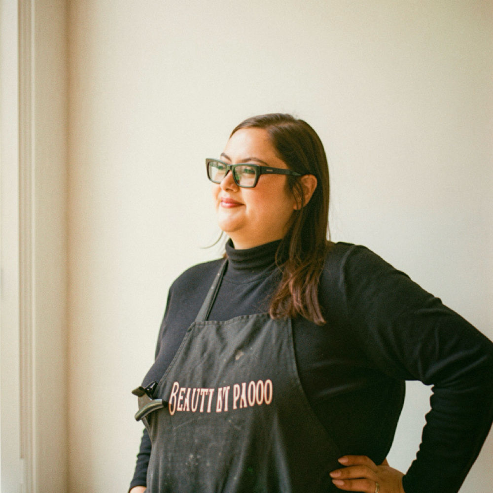 Paola Manzanarez at De Colores Beauty Bar in Chicago, IL