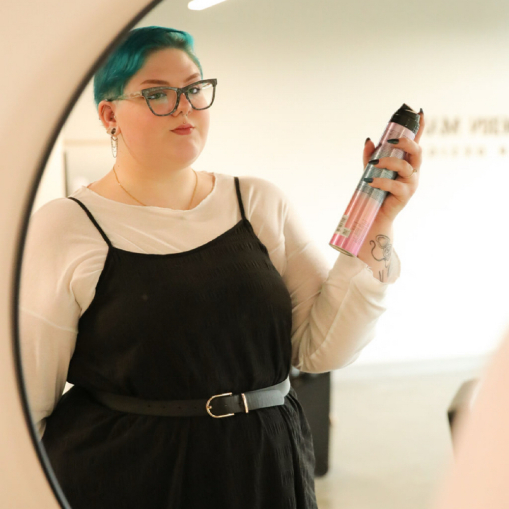 Maddy West at White House Salon in Kansas CIty, MO