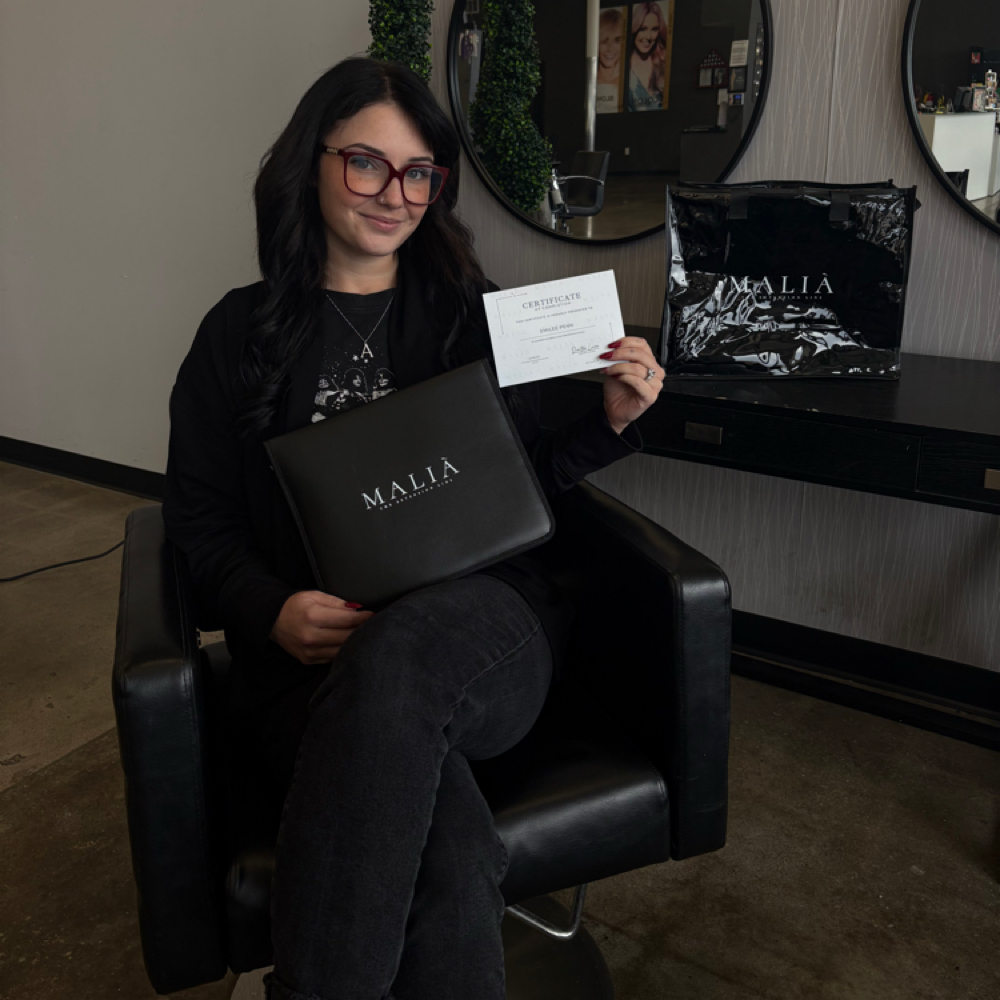 Emilee Penn at Emerald Salon in Harrisonville, MO
