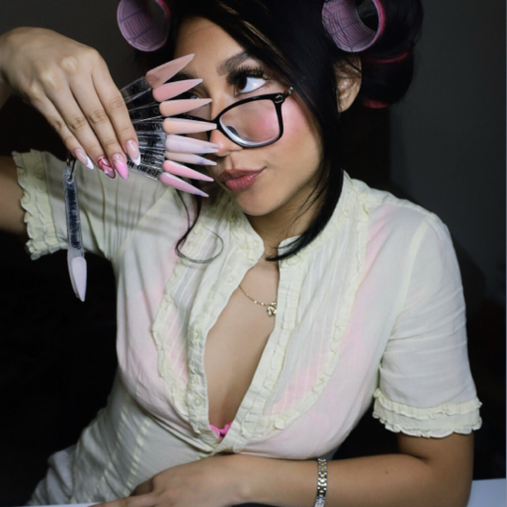 rubi hernandez at Glow Nails and Beauty Bar in San Antonio, TX