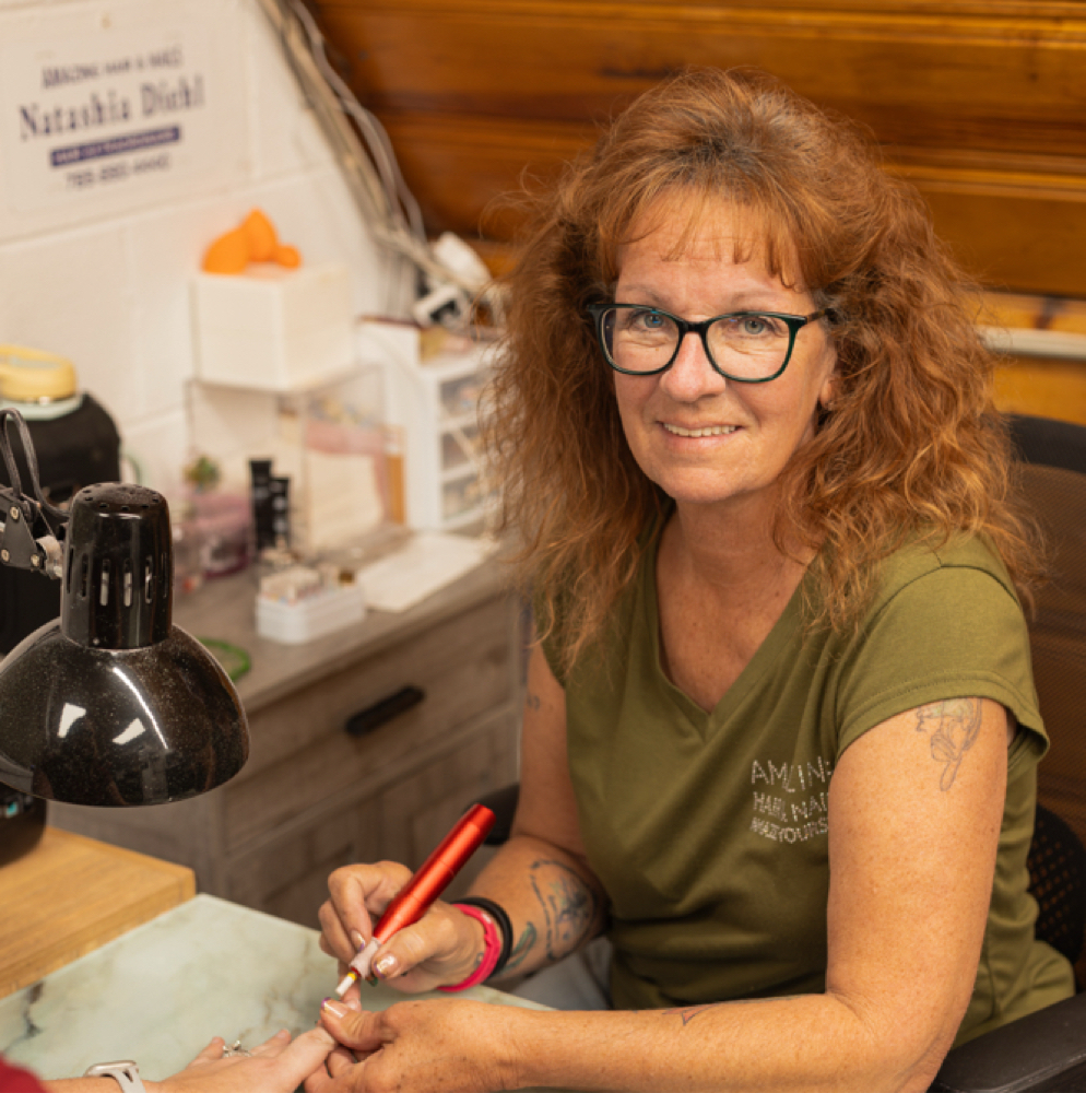 Melody Knudson at Amazing Hair and Nails in Goodland, KS