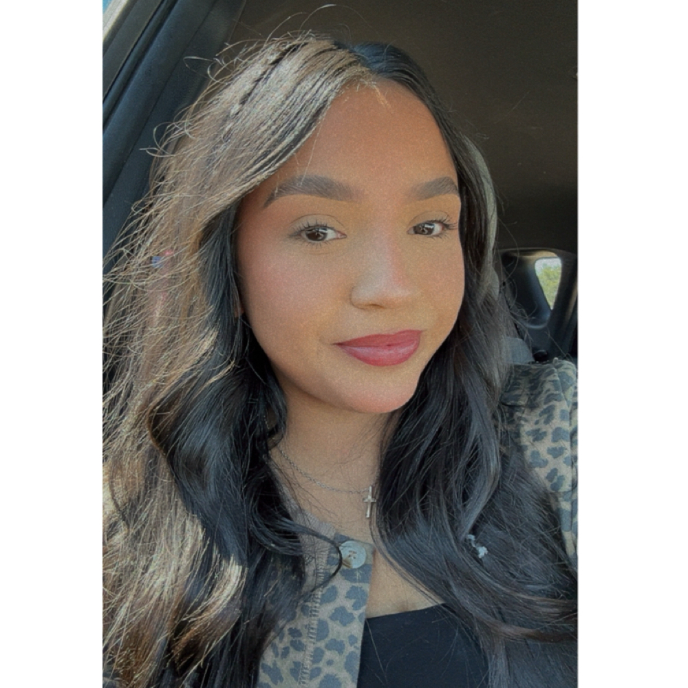 Cynthia Dominguez at Glamour Salon in Garden City, KS