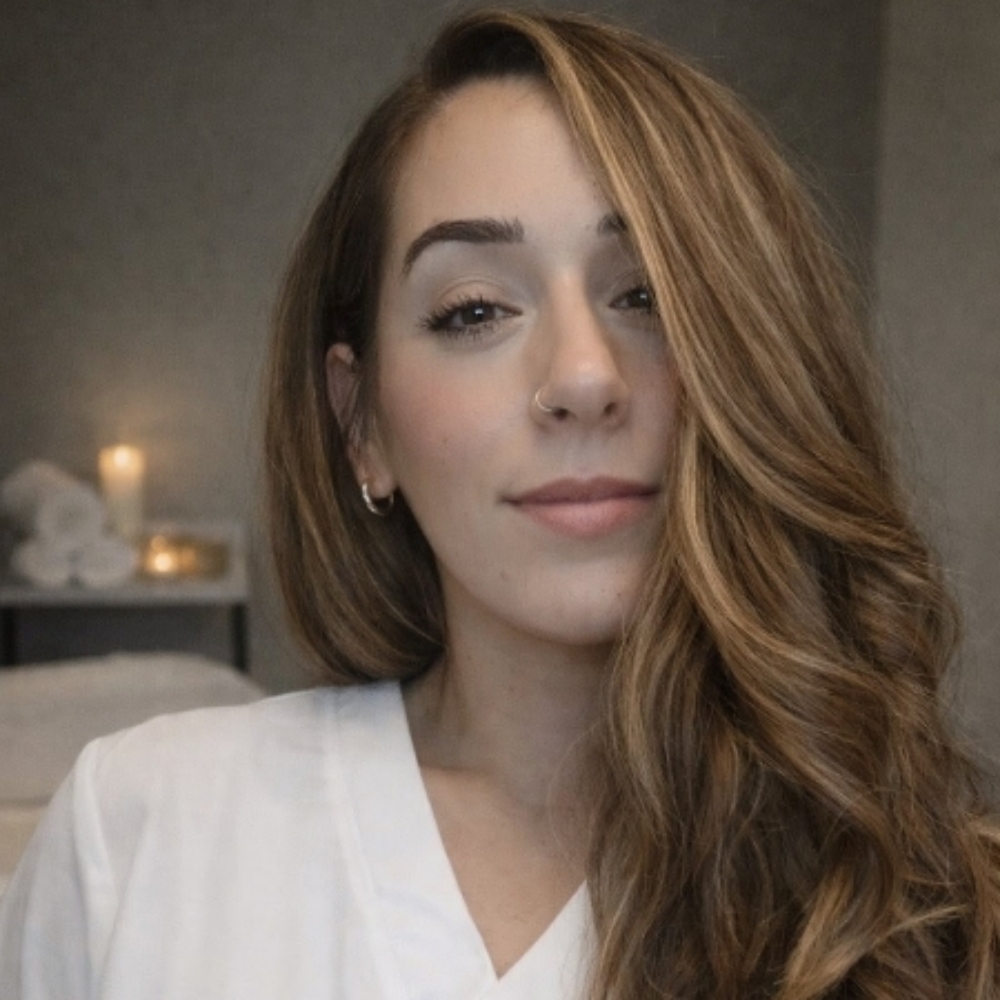 Cara Jorgensen at Jade Massotherapy Alternative Wellness Center in Fairview Park, OH