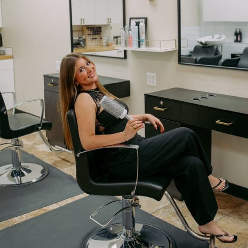 Aubrey Higgins-Clark at The Remedy Beauty Lounge in Gilbert, AZ