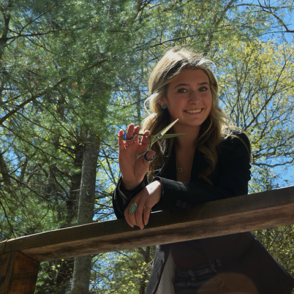 Eva Comeau at Hair With Flare in Danielson, CT