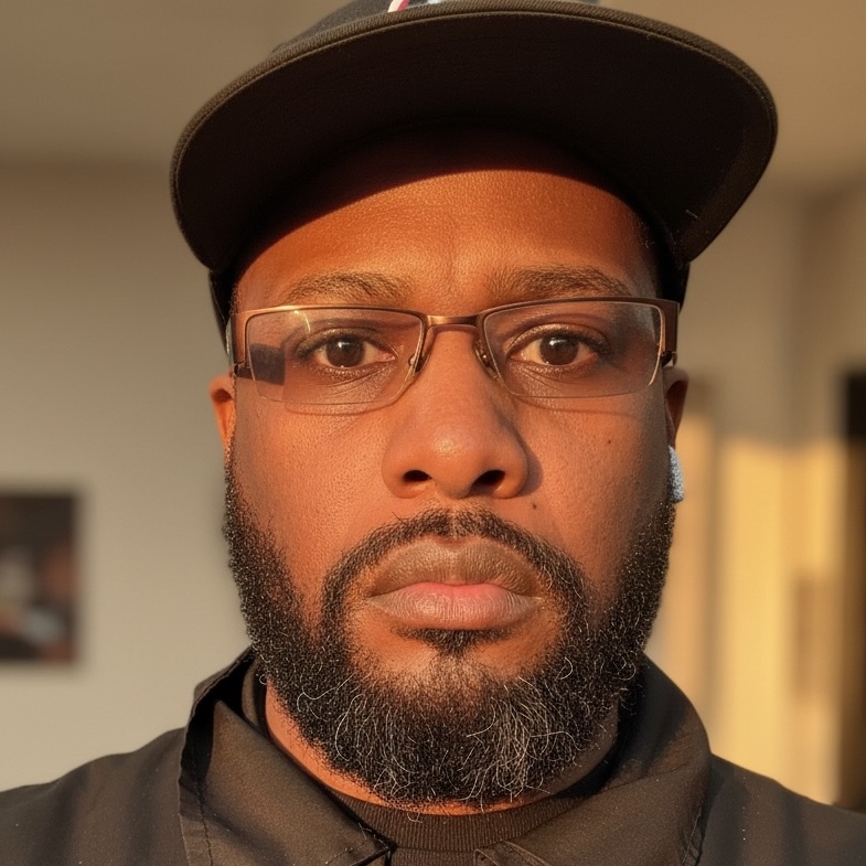 Montrell Armstrong at Fade Away Barbershop in Cinnaminson, NJ