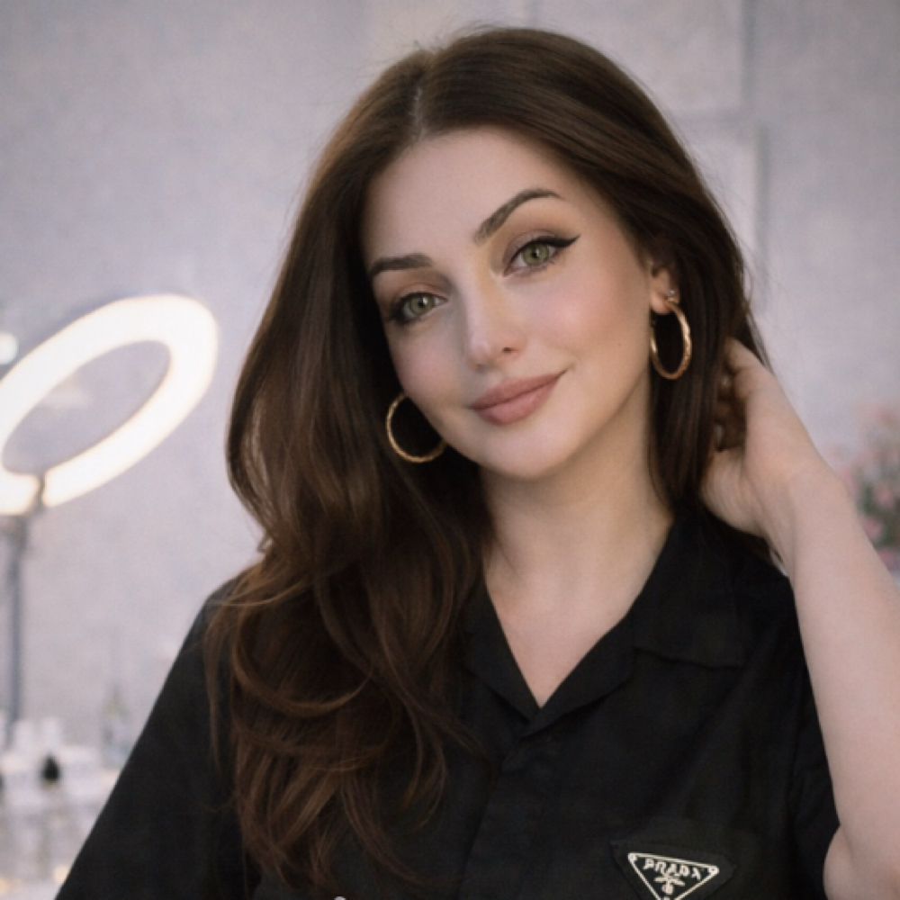Anna Mkhoyan at OvsAnna Beauty in GLENDALE, CA