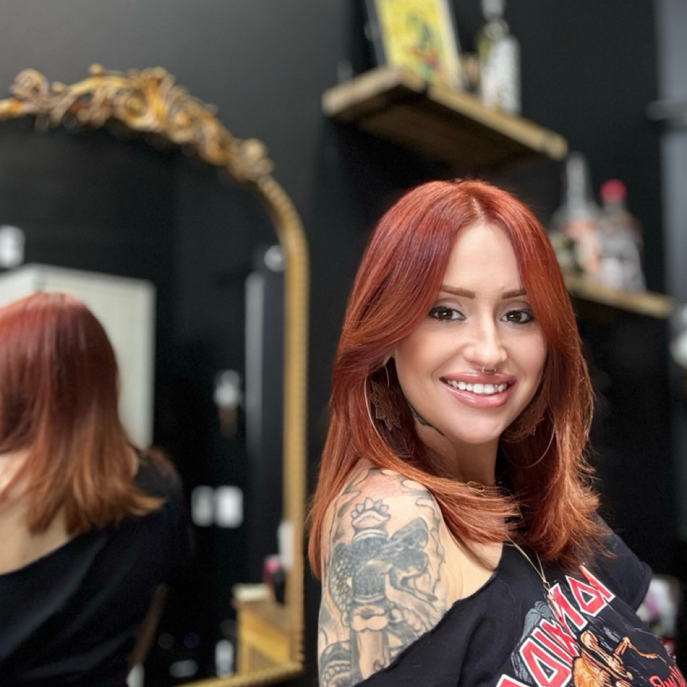 Jenn Brown at Ritual Grooming in Shelby Twp, MI