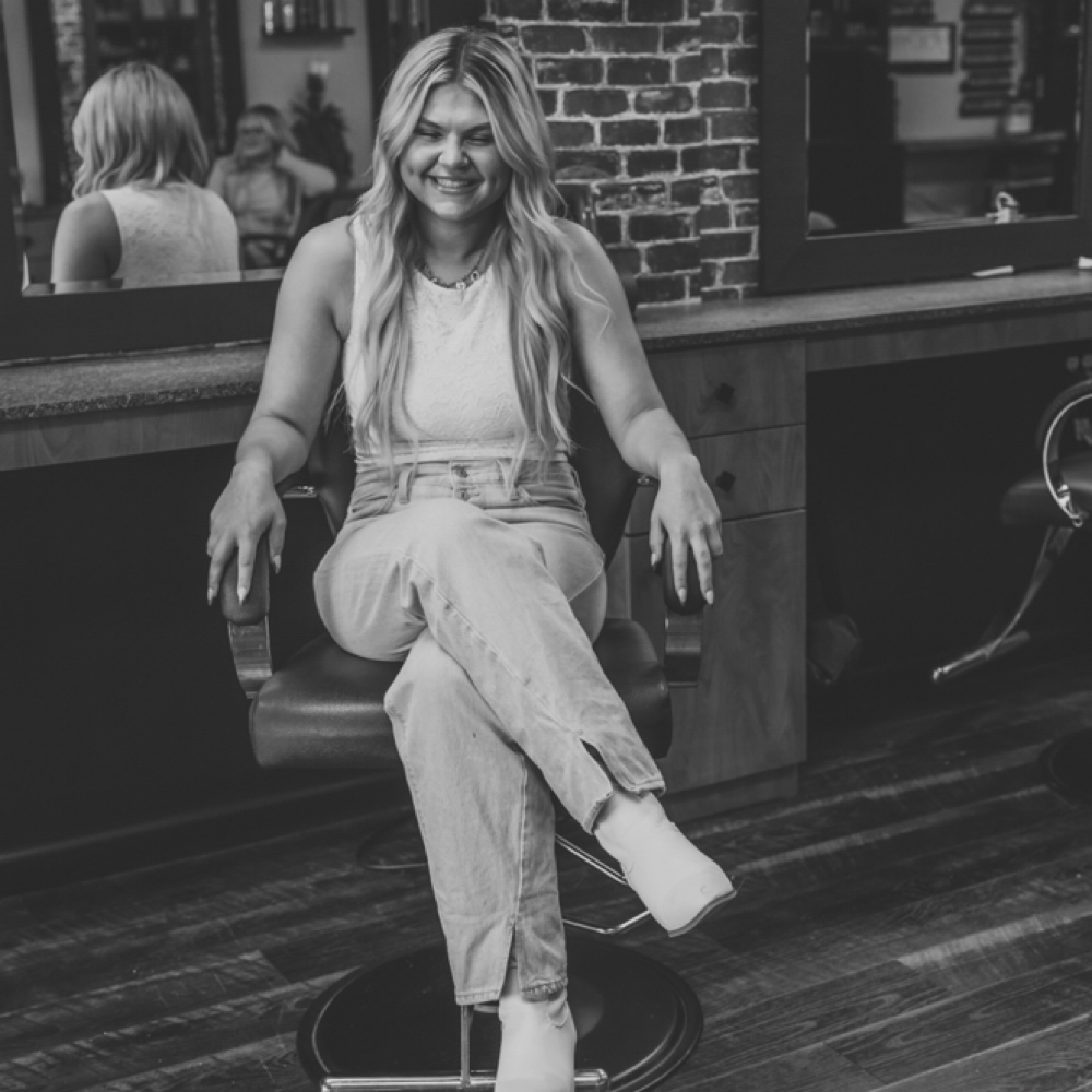 Rylee Ballard at The Refinery Salon in Brownstown, MI