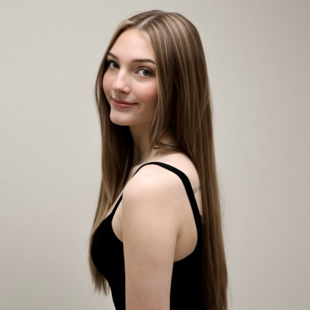 Aaliyah Wright at The Haven Beauty Co. in Flat Rock, MI