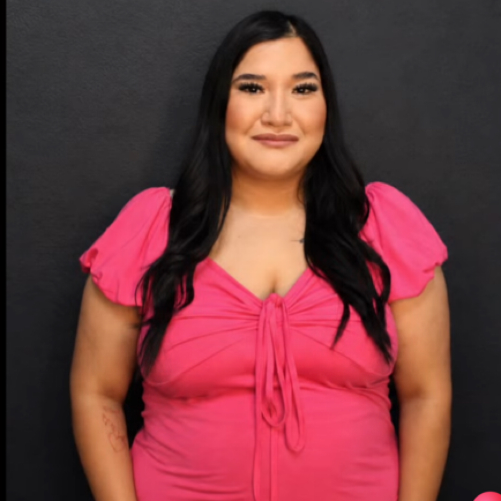 Ashley Garcia at Madrose Beauty Bar in Hereford, TX