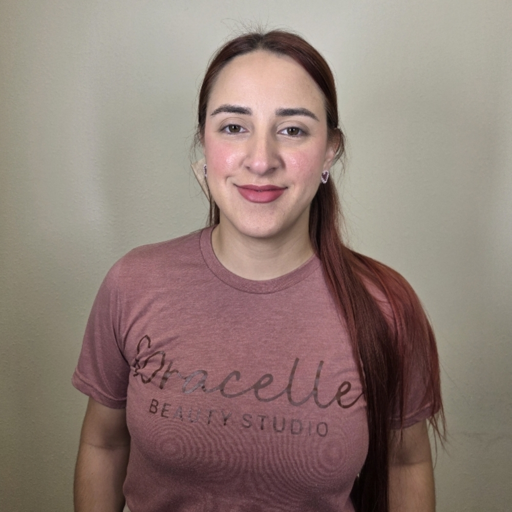 Carla Aranaga at Gracelle Beauty Studio in Katy, TX