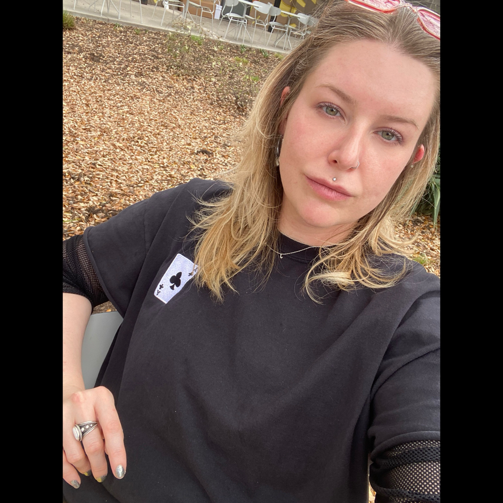 Alex Wiebold at Double A Barber Co. in Dallas, TX